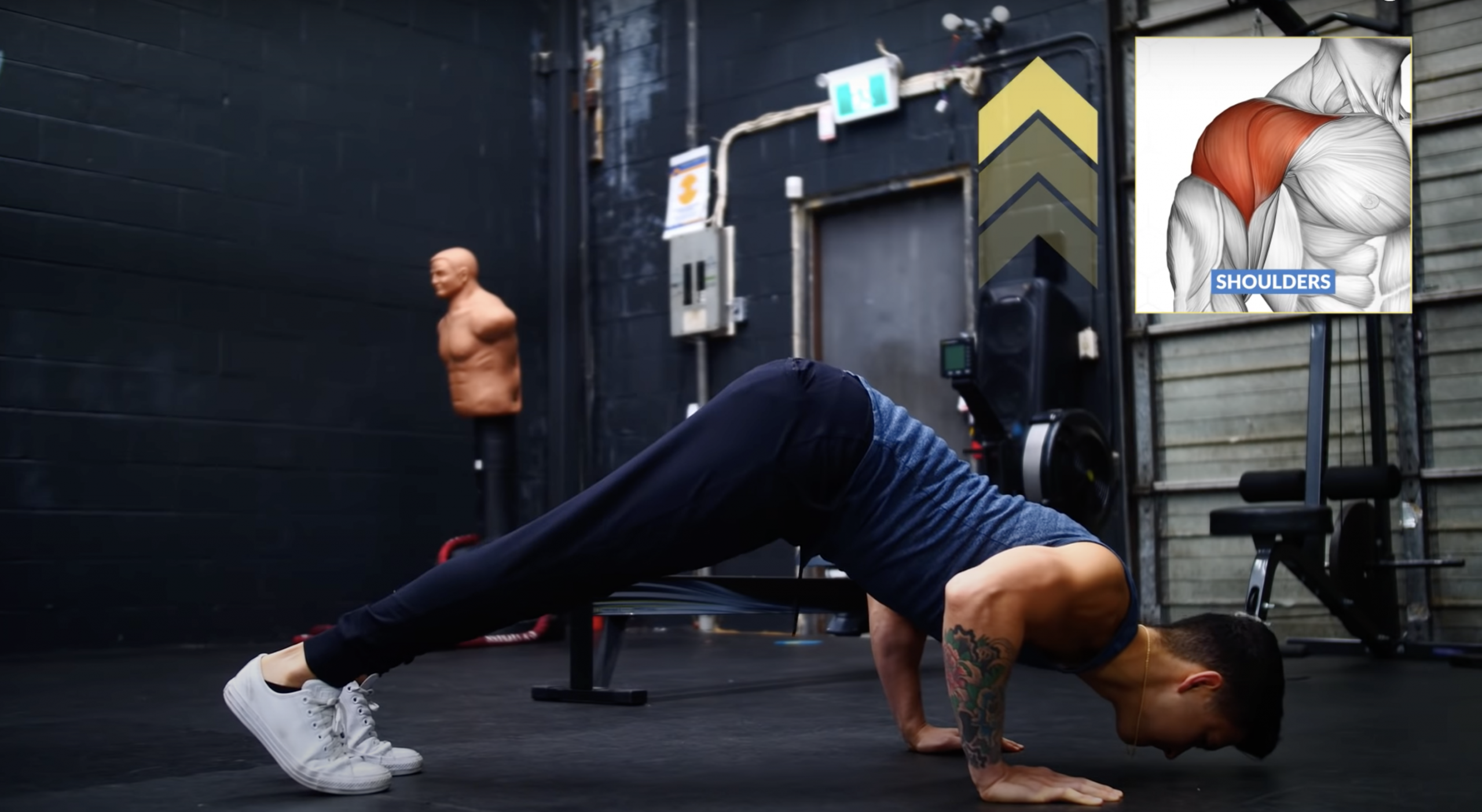 pike push ups tutoriel