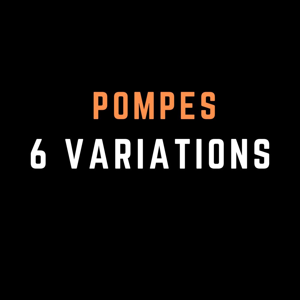 pompes calisthenics